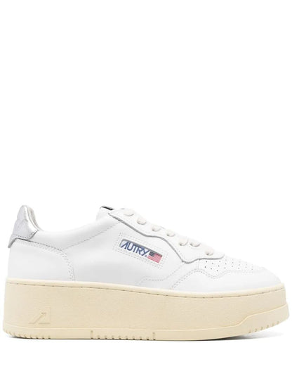 Autry „Platform Low“ Leder-Sneakers