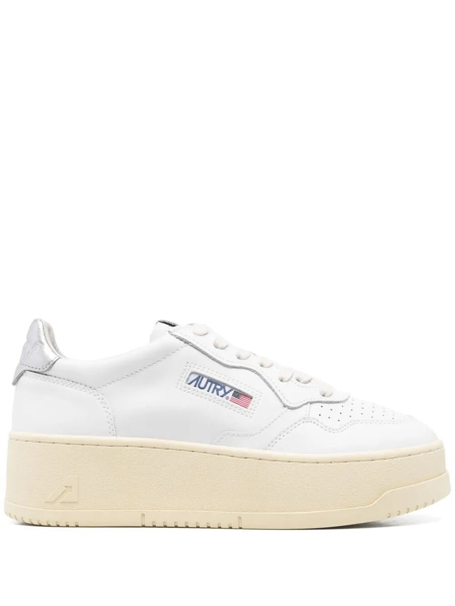 Autry „Platform Low“ Leder-Sneakers