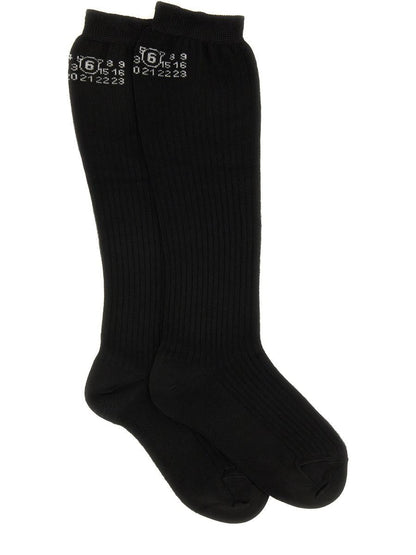 MM6 Maison Margiela Hohe Socken