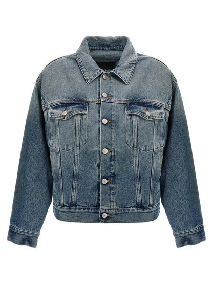 MM6 Maison Margiela – Jeansjacke mit Cut-Outs