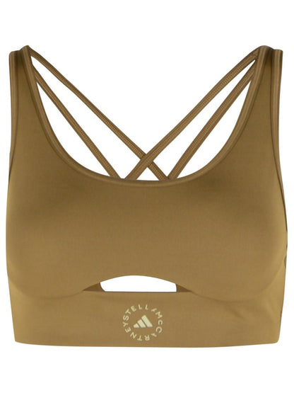 Adidas By Stella McCartney Army-Oberteil aus Polyestermischung