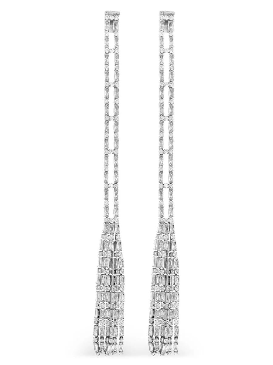 DSQUARED2 „Strass Drop“-Ohrringe