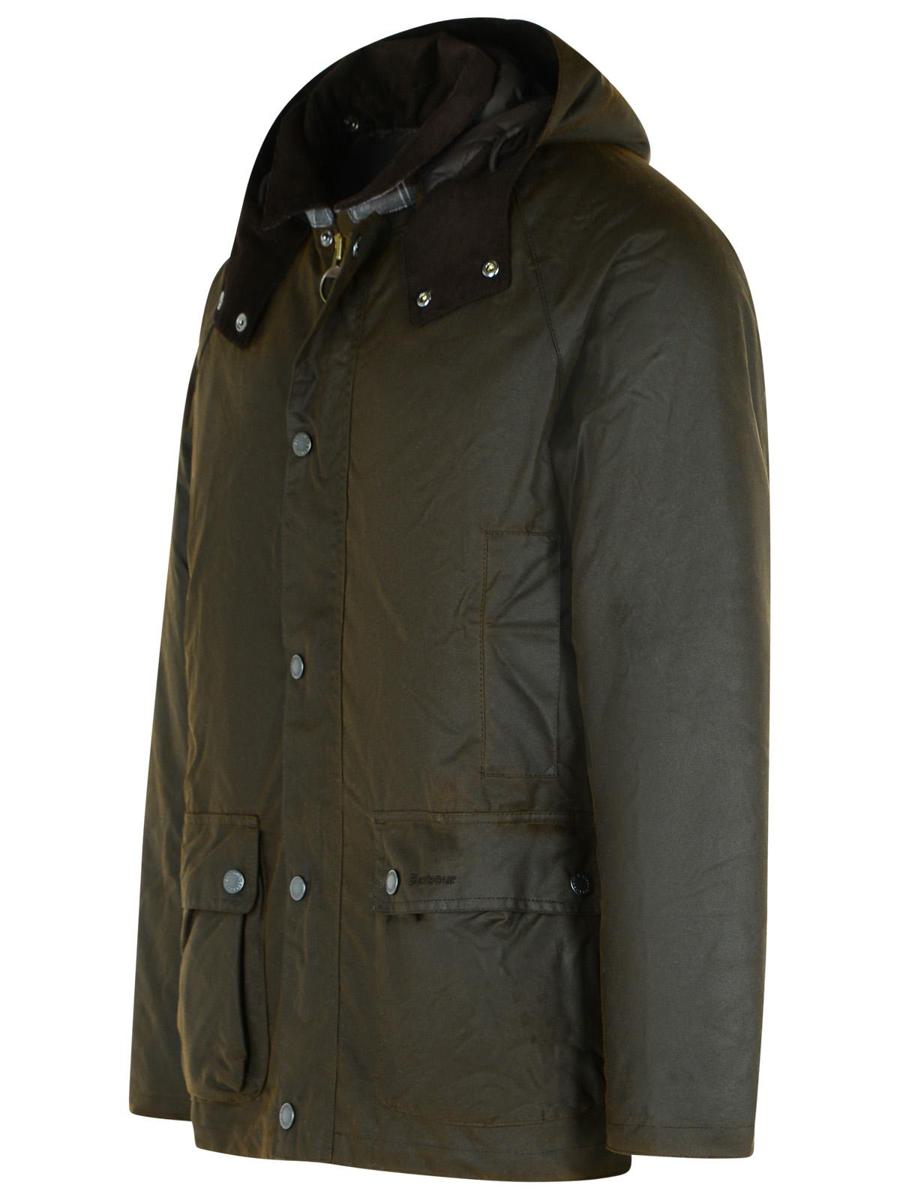 Barbour „Modern“ – Braune Jacke aus gewachster Baumwolle