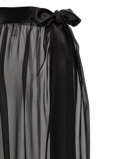 Dolce &amp; Gabbana Langer Chiffonrock