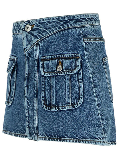 JW Anderson – Blauer Jeans-Minirock