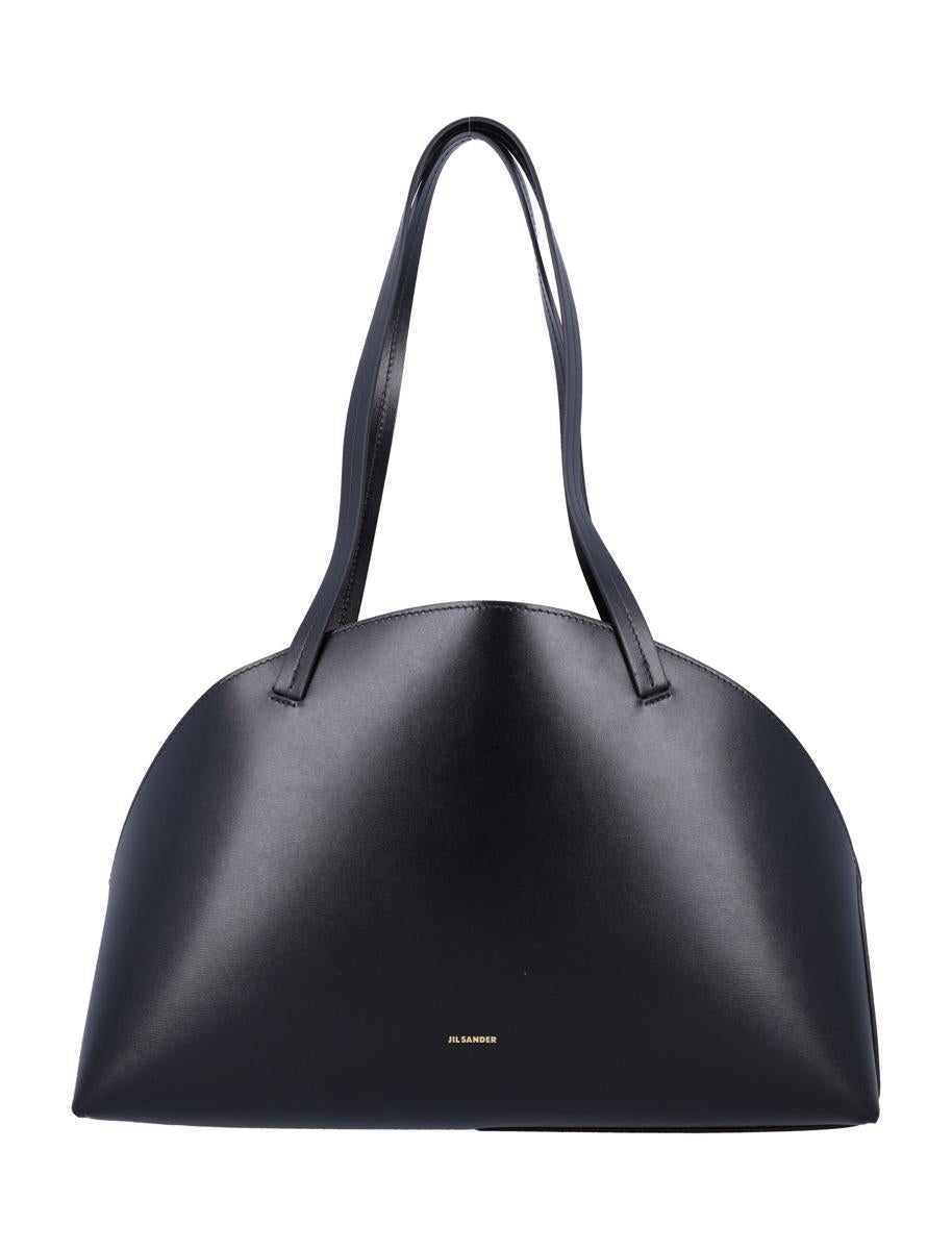 Jil Sander Curve Schultertasche Medium