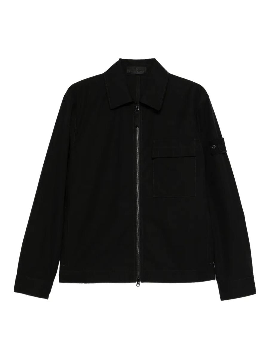 Stone Island Jacke Mit Reißverschluss Kleidung
