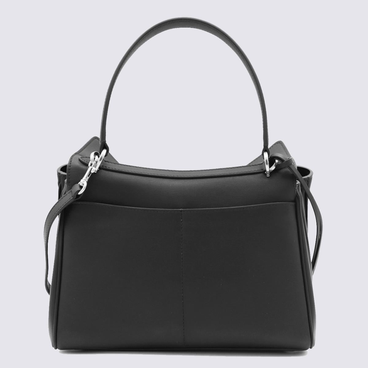 Balenciaga – Rodeo S – Henkeltasche aus schwarzem Leder