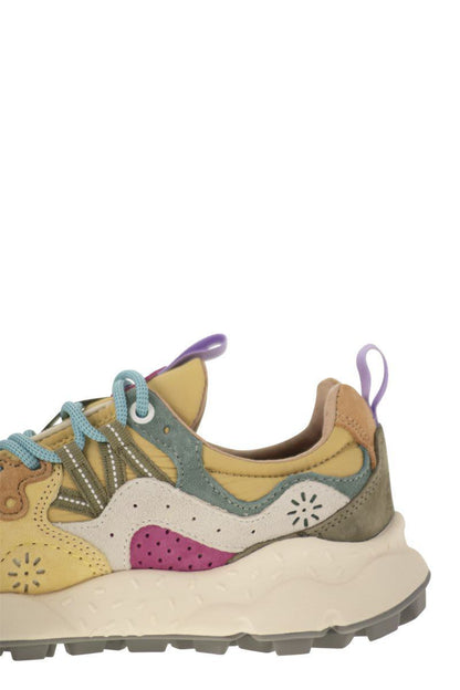 Flower Mountain Yamano 3 - Sneakers aus Wildleder und Funktionsgewebe