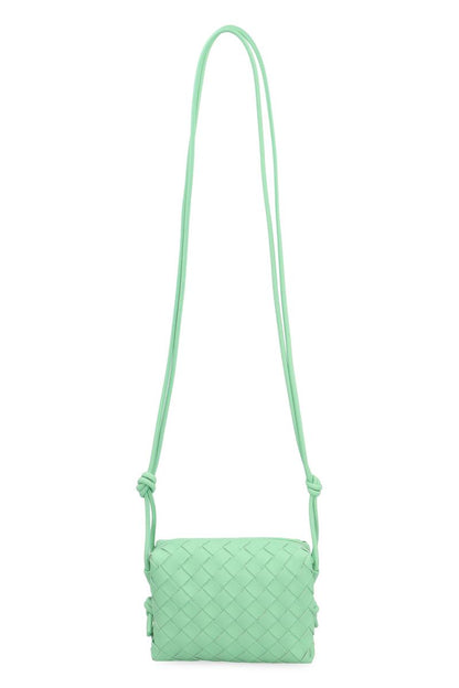 Bottega Veneta Mini-Kameratasche aus Leder mit Schleife