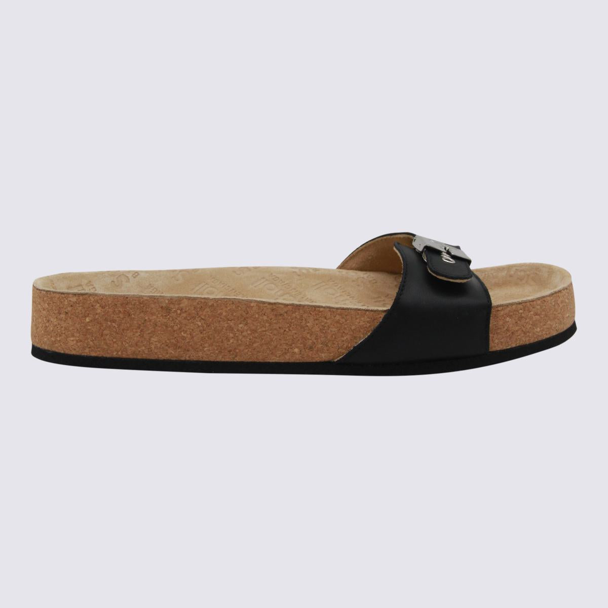 Balenciaga Schwarze Scholl-Ballerinas