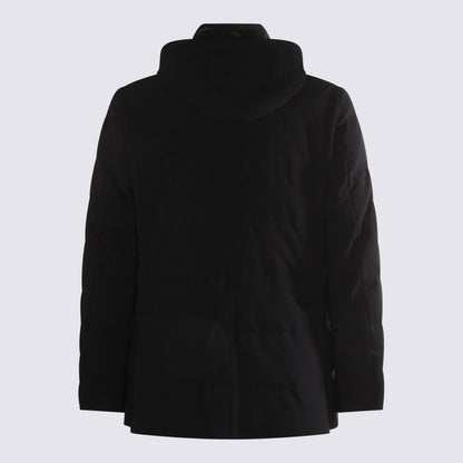 Dunkelblaue Daunenjacke von Montecore