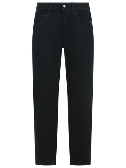 Schwarze Baumwolljeans „David“ von Amish
