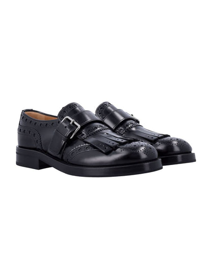 Church'S – Schwarze Monkstrap-Brogues aus Leder