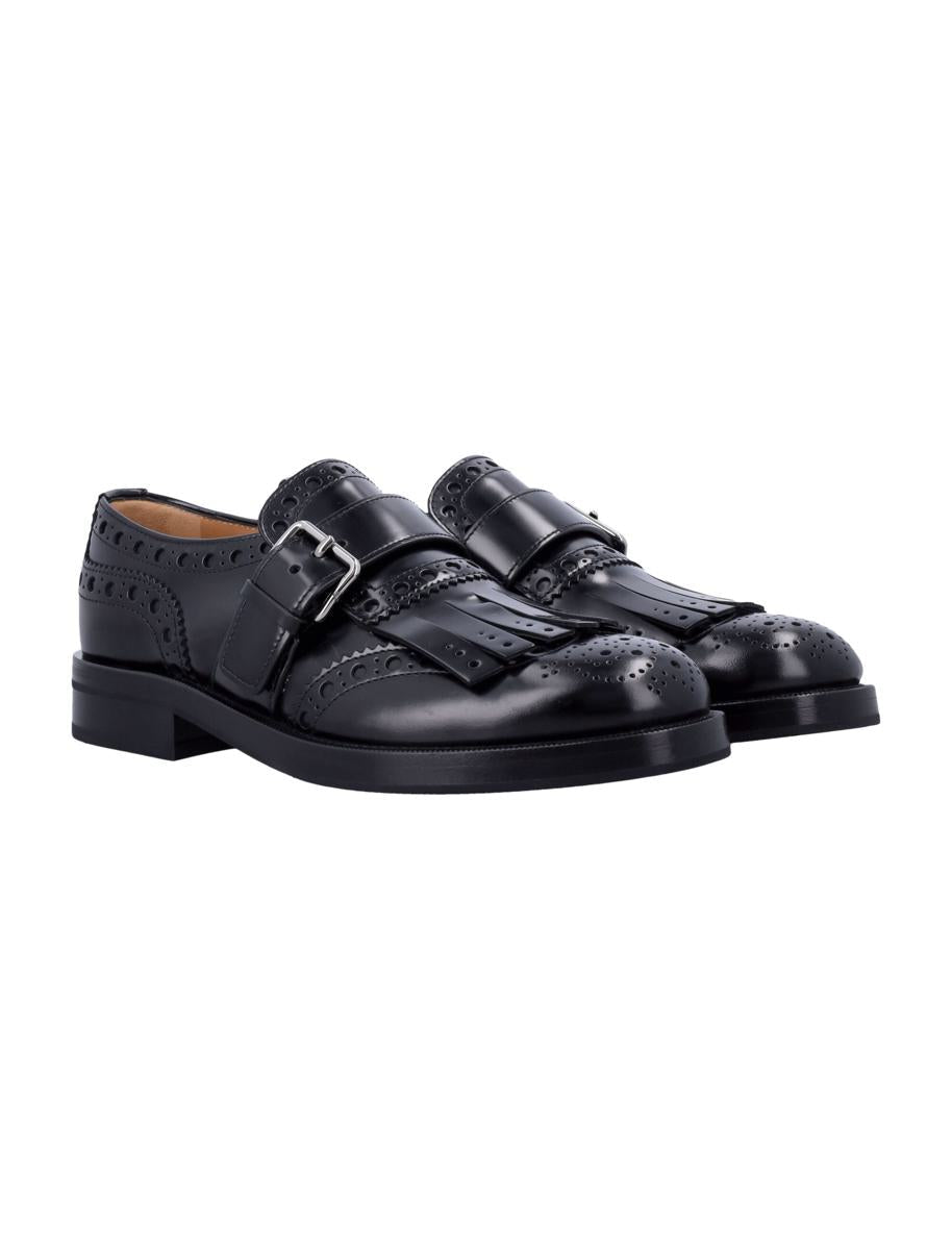 Church'S – Schwarze Monkstrap-Brogues aus Leder