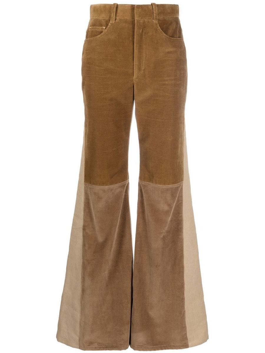Chloé Schlaghose mit hoher Taille