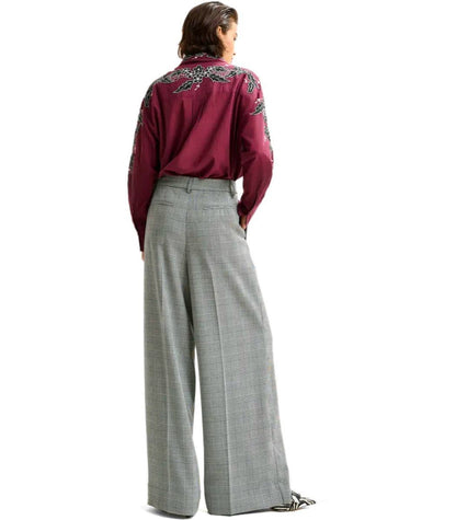 Essentiel Antwerp Invest – Graue Hose mit weitem Bein