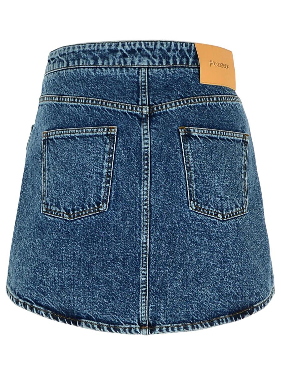 JW Anderson – Blauer Jeans-Minirock