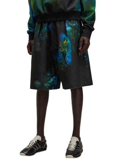 Y-3 Adidas Aop Ripstop Bermudashorts