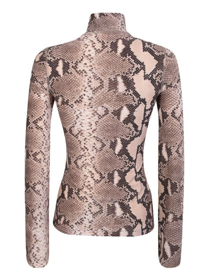 Stella Mccartney – Fließendes Oberteil mit Python-Print