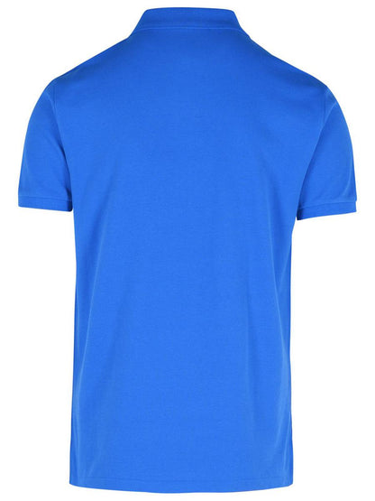 Polo Ralph Lauren – Blaues Poloshirt aus Baumwolle