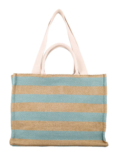 Marni – Mittelgroße Tragetasche mit Raffia-Effekt