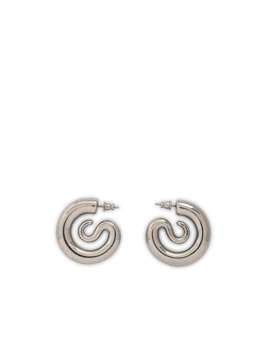 Panconesi – Silberne Ohrringe „Serpent Hoops Small“