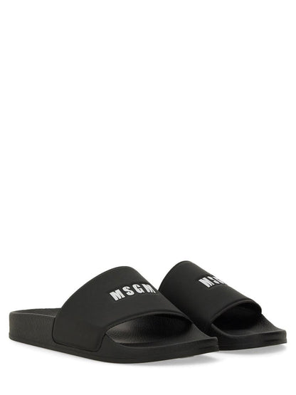 Msgm – Slide-Sandale mit Logo