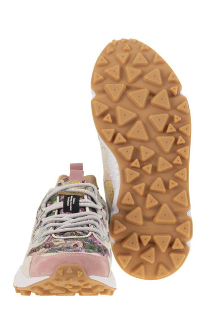 Flower Mountain Yamano 3 - Sneakers aus Wildleder und Funktionsgewebe