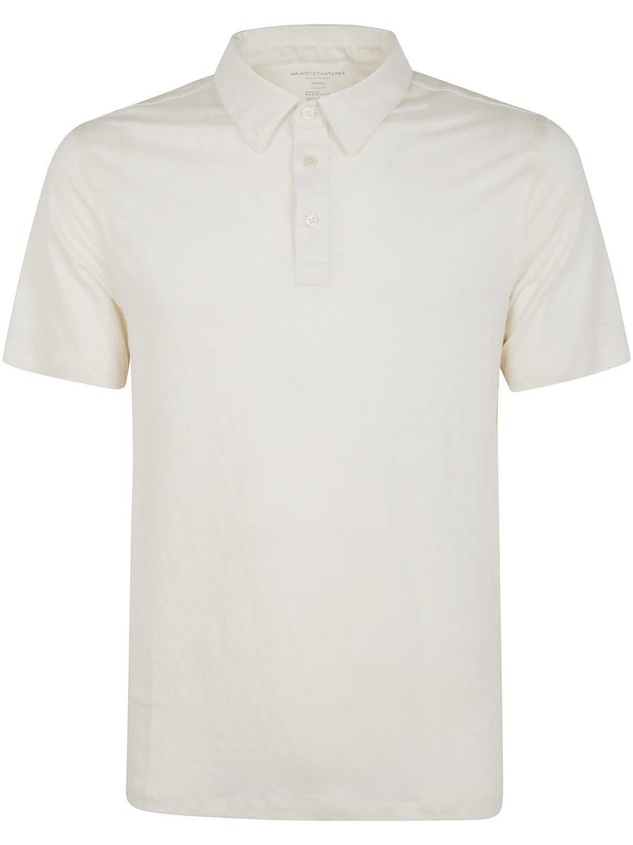 Majestic Filatures Kurzarm-Poloshirt Kleidung
