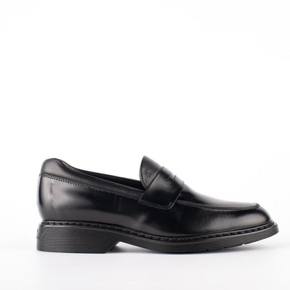 Hogan – Schwarzer Leder-Loafer