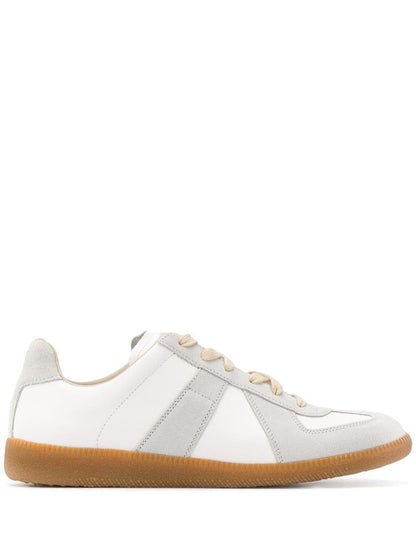 Maison Margiela Damen Zweifarbige Leder-Replik-Sneaker