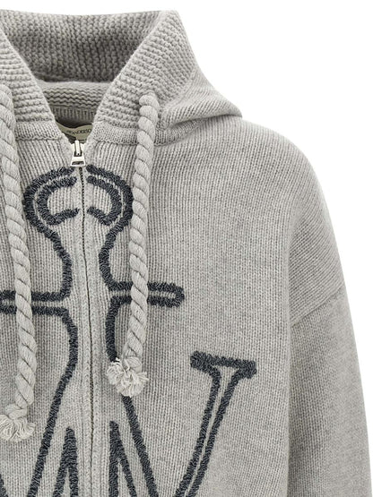 JW Anderson – Kapuzenpullover mit „Ankerstickerei“