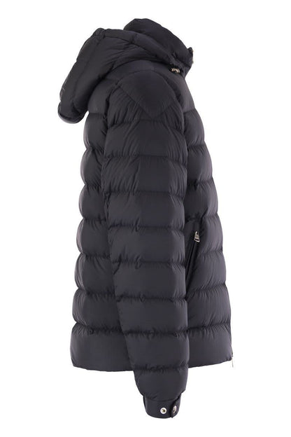 Moncler Arneb – Kurze Daunenjacke mit Kapuze