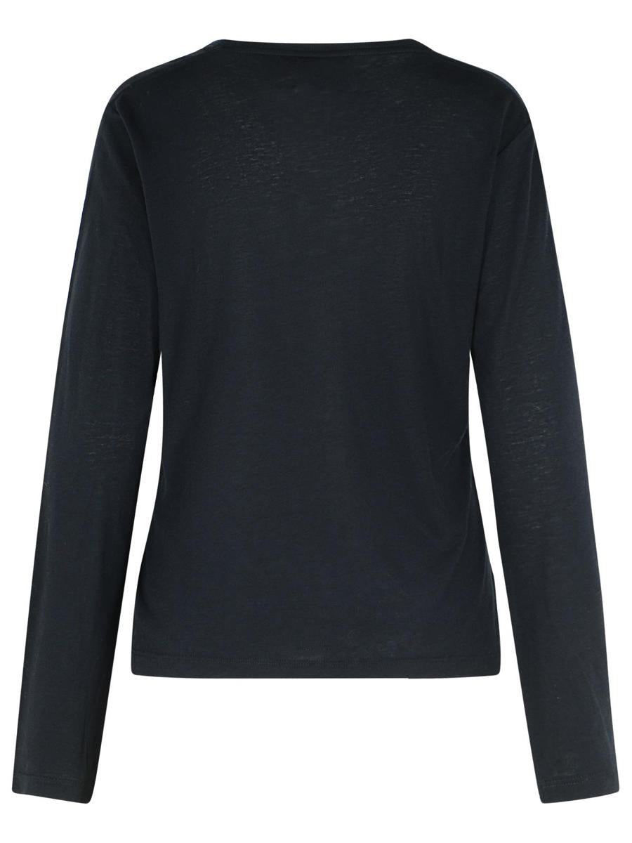 Schwarzer Pullover aus Wollmischung von Loulou Studio
