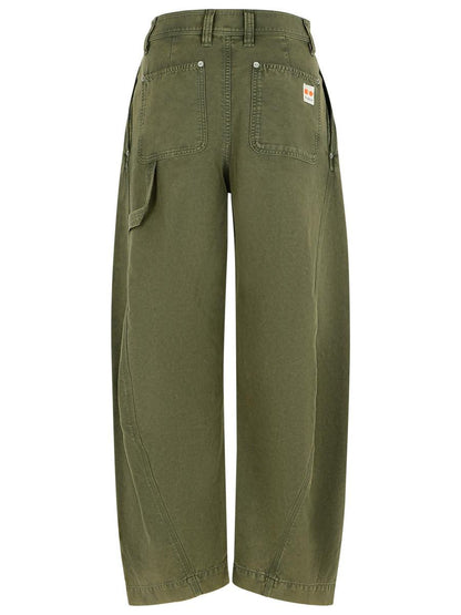 Grüne Baumwolljeans von JW Anderson