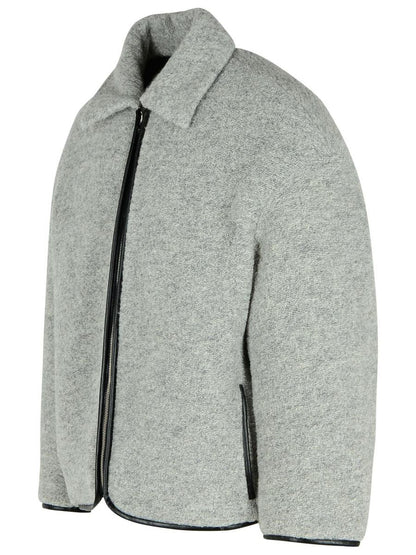 Graue Jacke aus Wollmischung von JW Anderson