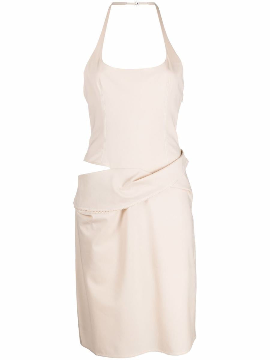 Jacquemus La Robe Hielo Midikleid