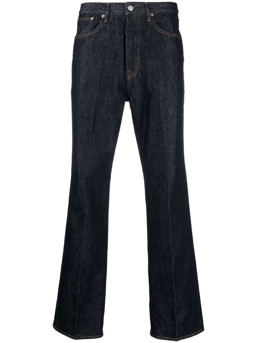 Jeans aus Baumwoll-Twist-Denim von Auralee