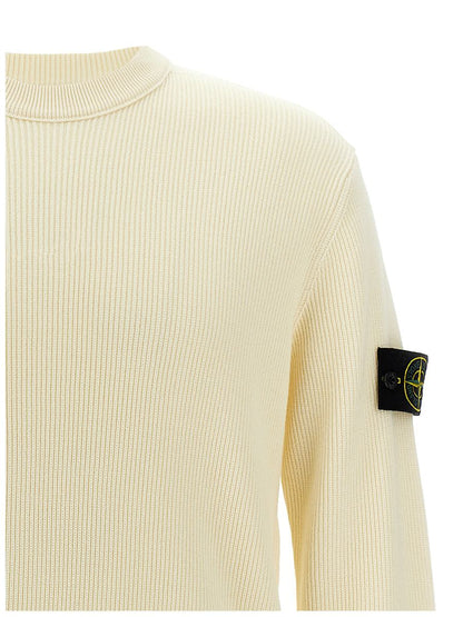 Stone Island Gerippter Wollpullover
