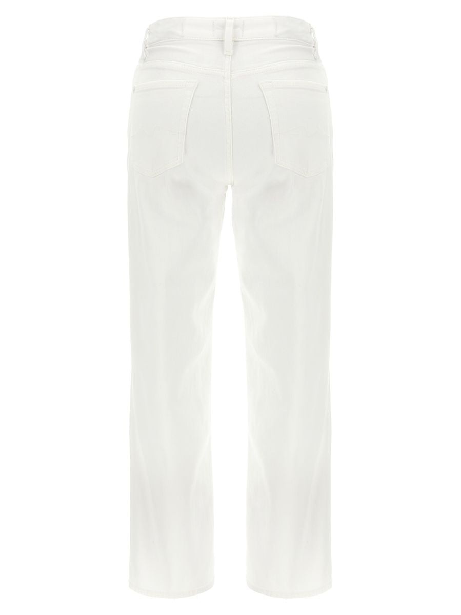 7 For All Mankind – Calie – Gerade, verkürzte Jeans