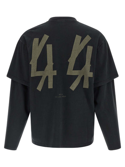M44 Label Group – T-Shirt mit zwei Ärmeln