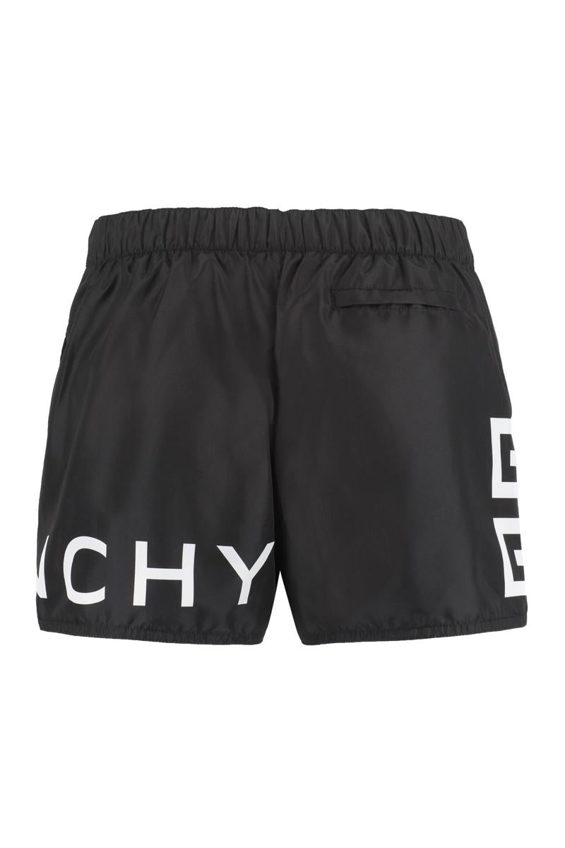 Badeshorts mit Logo-Print von Givenchy