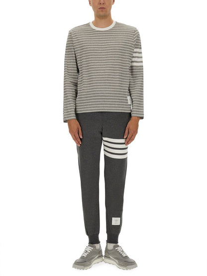 Thom Browne – Gestreiftes T-Shirt