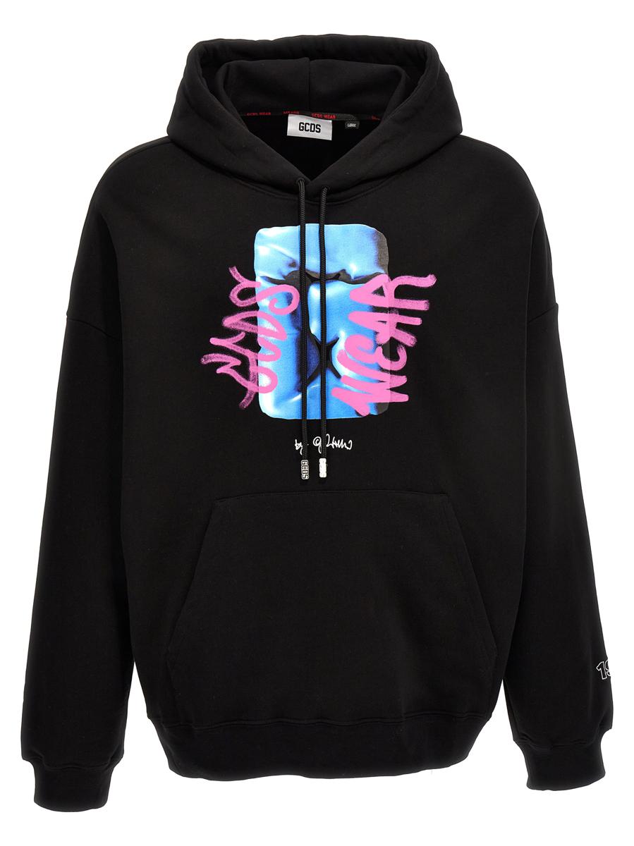 Kapuzenpullover mit Gcds-Logoprint