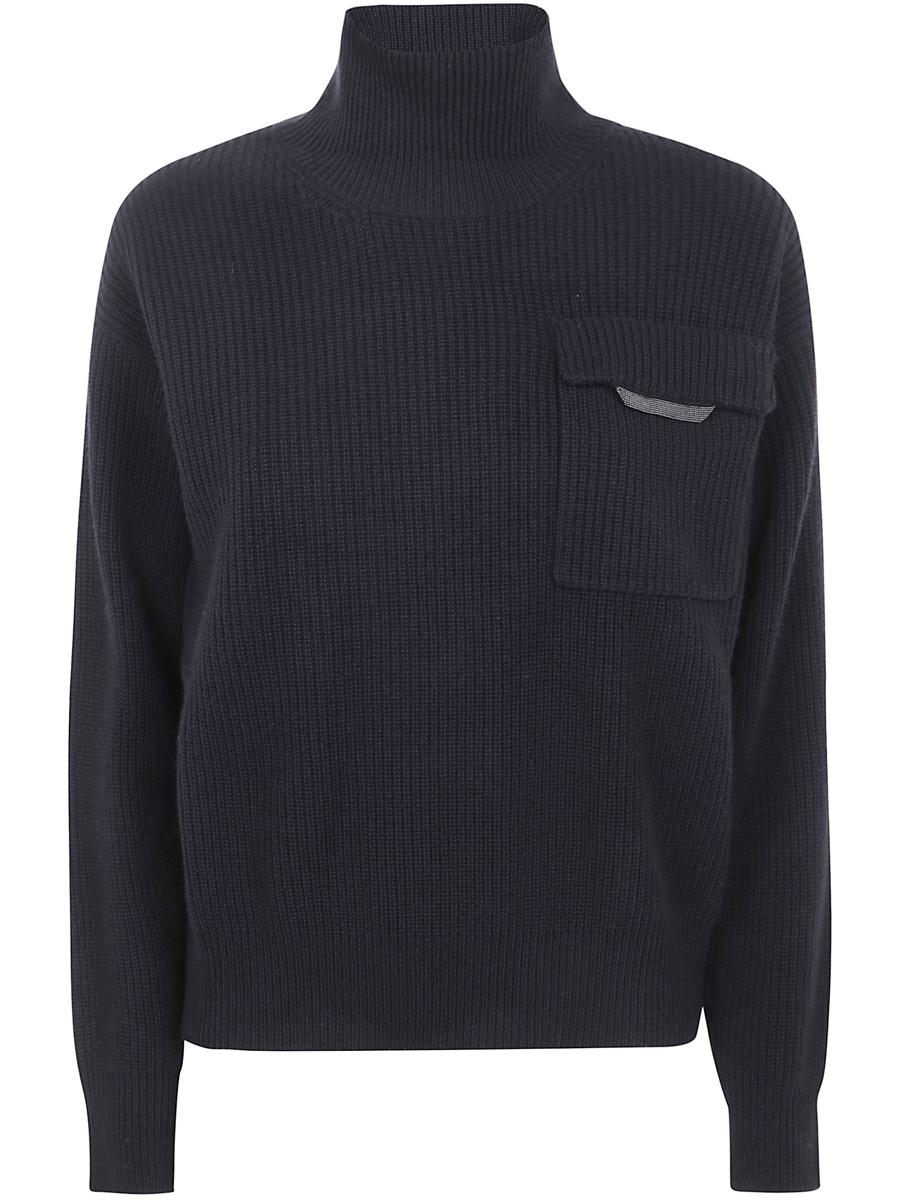 Brunello Cucinelli Kaschmir Rollkragenpullover Kleidung