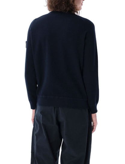 Stone Island Baumwoll-Rundhalspullover