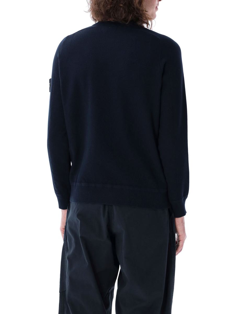 Stone Island Baumwoll-Rundhalspullover