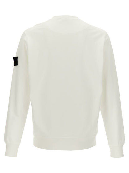 Sweatshirt mit Logo-Aufnäher von Stone Island