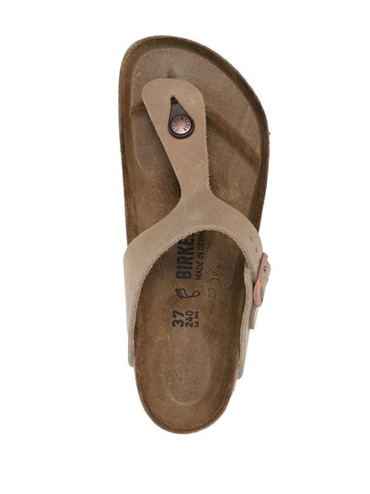 Birkenstock Gizeh Sandalen aus geöltem Leder
